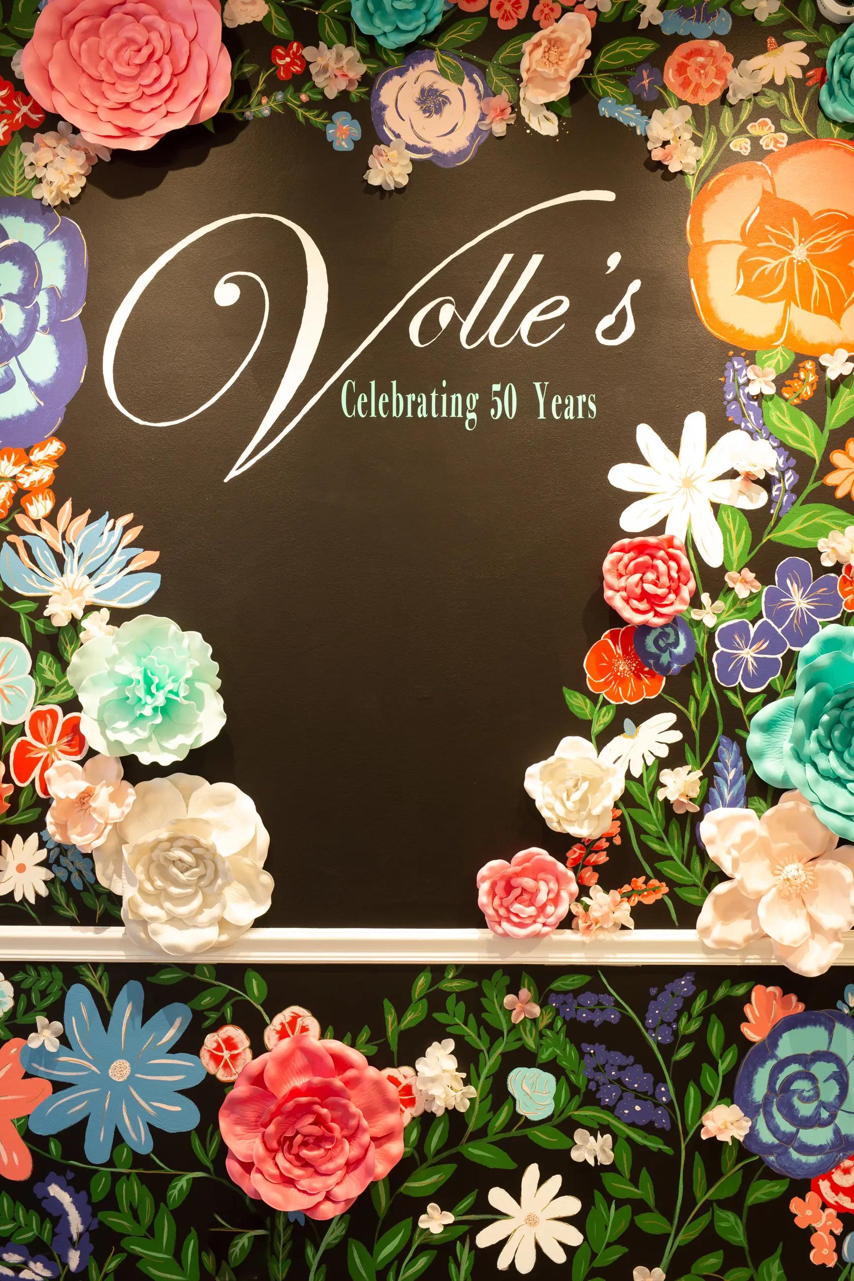 Volle's Bridal sign