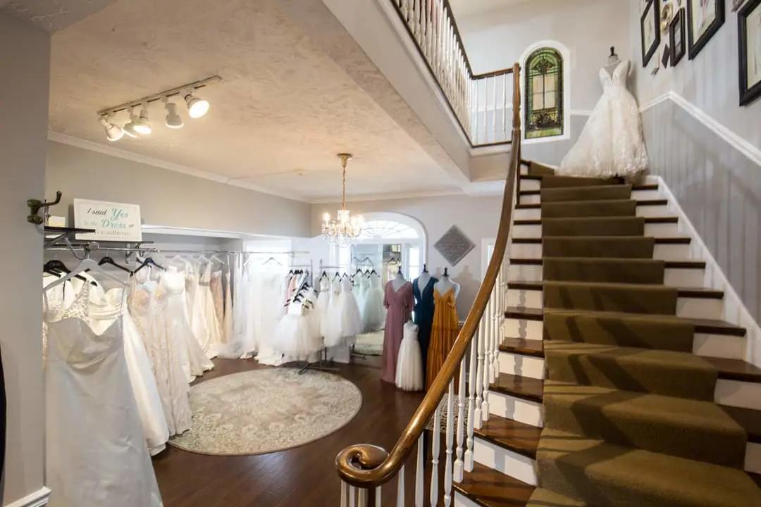 Inside Volle's Bridal Shop